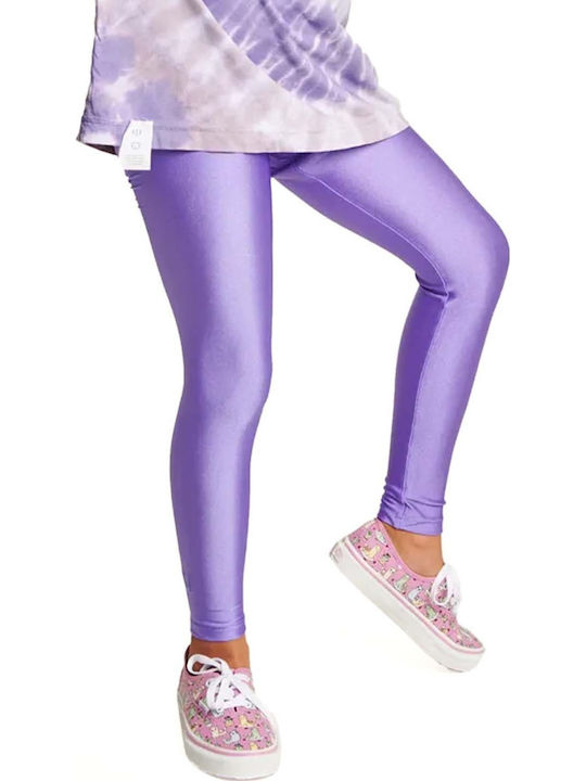 Jacqueline Kinder Leggings Lang alien purple