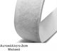 Setcro Ταινία Αυτοκόλλητη Χριτς Χρατς 2cm Col Velcro Ταινία Ραπτικής Λευκή