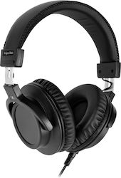 Kruger & Matz KM0886 Wired Over Ear DJ Headphones Blaca