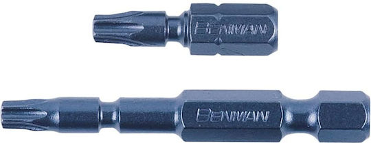 Benman Σετ 2 Μύτες Κατσαβιδιού Torx