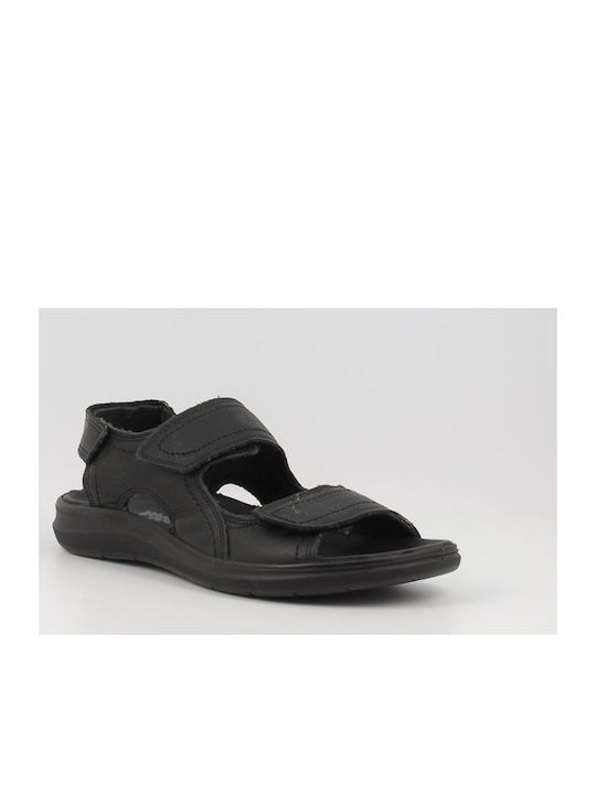 Sandale Casual Damă Din Piele Anatomici Negru
