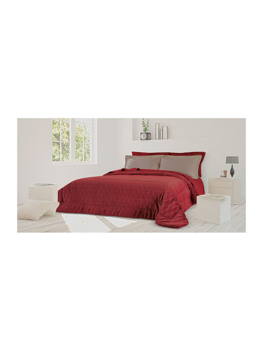 Lampiris Interiors Duvet Cover Queen 220x240cm Garnet