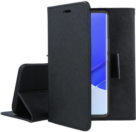Diary Brieftasche Synthetisches Leder Schwarz (Huawei Nova 9 / Honor 50 5G / Ehre 50)