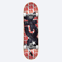 DGK Scribble Complete Shortboard Κόκκινο
