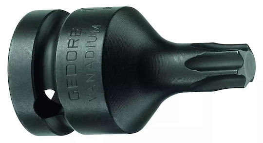 Gedore Bit-Stecknuss mit Torx-Bit und Antriebsvierkant 1/2'' Größe T55 1Stück