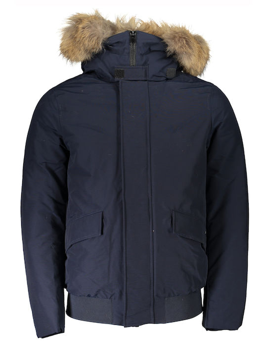 Woolrich Men's Winter Jacket Blue.