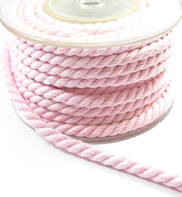 Lace Cotton Round Pink