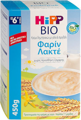 Hipp Babycreme Φαρίν Λακτέ für 6m+ 450gr