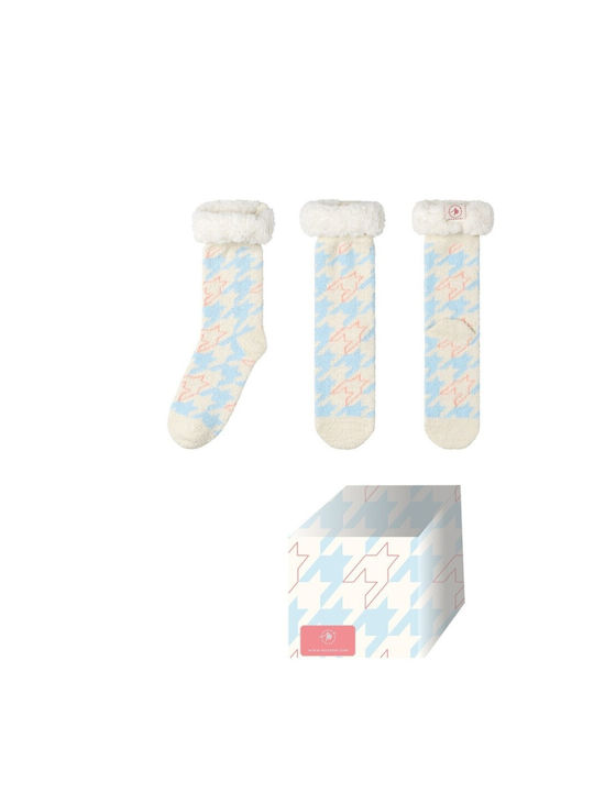 Muydemi Women's Socks WHITE