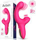 Action Function Vibe Vibrator Degetul 18.7cm Fuchsia