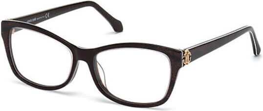 Roberto Cavalli Plastic Eyeglass Frame Brown 5013-050-54-15-140