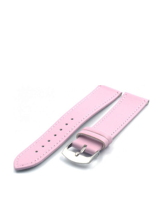 Diloy Straps Lederriemen Rosa 16mm