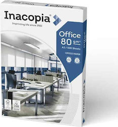Inacopia Office Hârtie de imprimare A3 80gr/m² 5x500 foi White