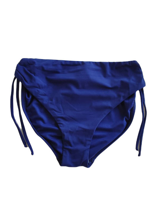 Bikini Slip High Waist Blue