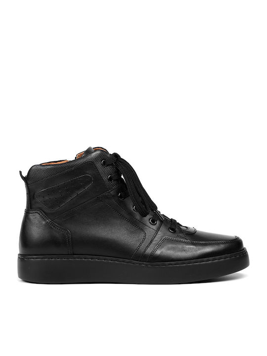 Piele Negru Ghete barbati