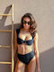 Set Bikini Ψηλόμεσο Black