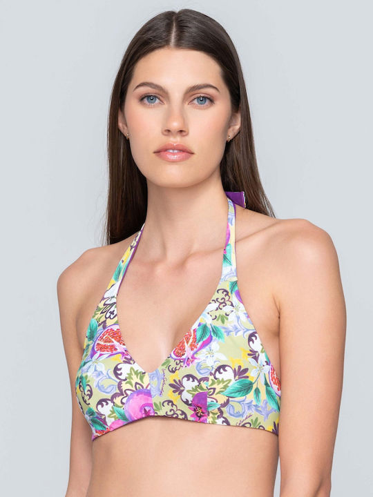 Luna Triangle Bikini Top Granada MOV Polka Dot