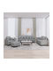 Σετ Σαλονιού 3-Sitzer & 2-Sitzer & Sessel & Hocker