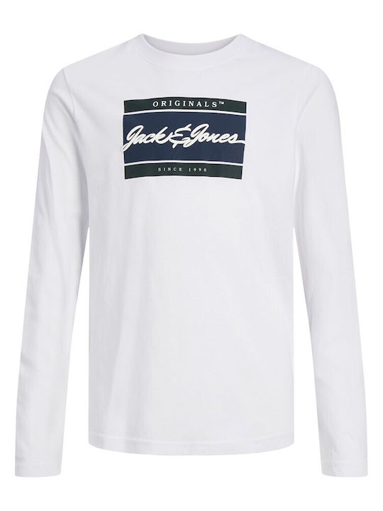 Jack & Jones Kids Blouse Long Sleeve White