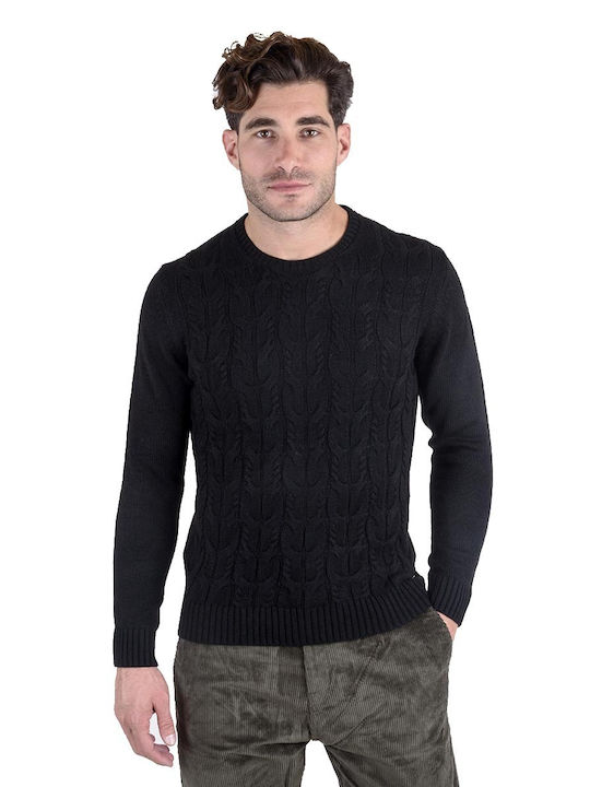 Markup Men's Long Sleeve Blouse NERO MK59002