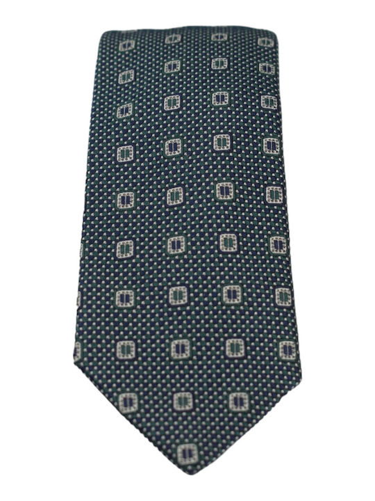 Giovani Rossi Herren Krawatte Monochrom in Grün Farbe