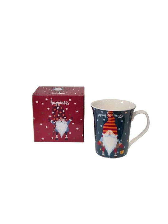 Nakos Christmas Mug Ceramic Colorful L10.5xW8cm 1pcs