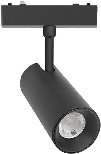 Sun Light Μονό LED Σποτ σε Μαύρο Χρώμα