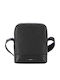 Modern Bar Leather Men's Bag Shoulder / Crossbody Black