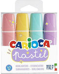 Carioca Markere de Subliniere Pastel colours 4buc