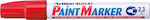 Artline Paint 400xf Ανεξίτηλος Μαρκαδόρος 2.3mm Κόκκινο - 2.3mm