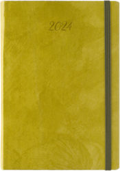 Λιναρδάτος Brila Daily Planner Agenda 2024 17x24cm (Μiscellaneous colours)