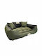 KingDog Sofa Dog Bed Green 100x75cm.