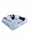 KingDog Sofa Dog Bed Gray 75x65cm