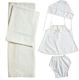 Nuova Vita Set Christening Oilcloths Ecru 3 Pieces