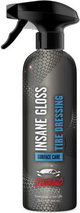 Detroit Surface Care Insane Gloss Tire Dressing Spray Lustruire pentru Elastici Auto 473ml