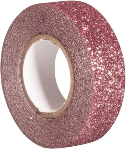 Rayher Bandă Autoadezivă pentru Decor Glitter 15mm X 5m