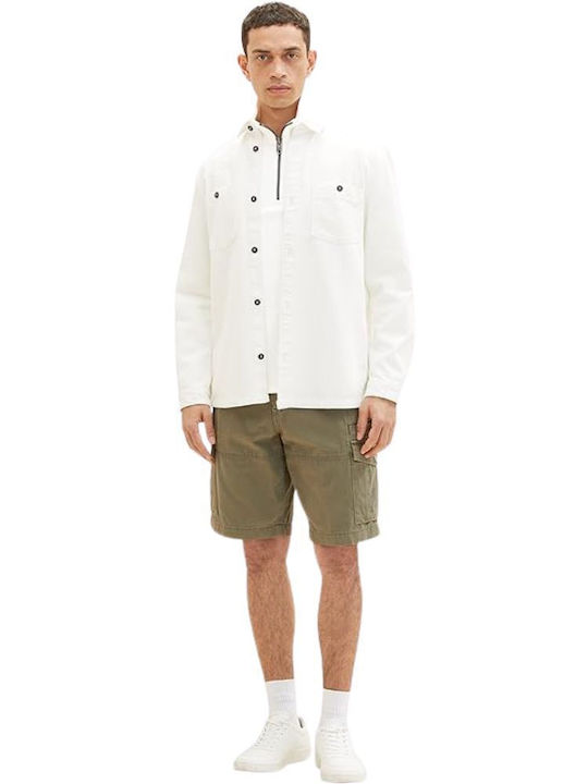 Tom Tailor Men's Shorts Cargo Forest