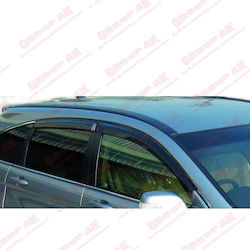 Honda Σετ Ανεμοθραύστες Μπροστινοί και Πίσω για Honda CR-V 2007-2012 4τμχ Honda Σετ Ανεμοθραύστες Μπροστινοί και Πίσω για Honda CR-V 2007-2012 4τμχ
