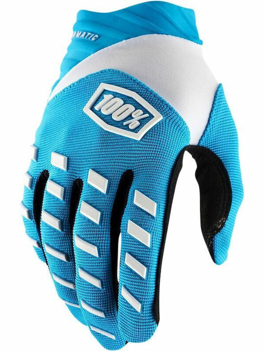 100% Airmatic Ανδρικά Γάντια Μotocross Μπλε