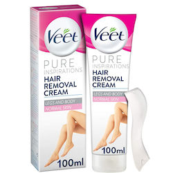 Veet Pure Κιτ Αποτρίχωσης 100ml
