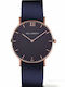 Paul Hewitt Men's Watch 39mm Battery with Blue Fabric Strap