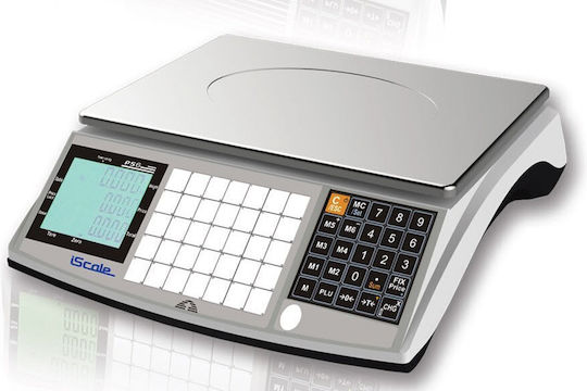 iScale Ζυγαριά Πάγκου με Ικανότητα Ζύγισης 15kg και Ακρίβεια 2gr