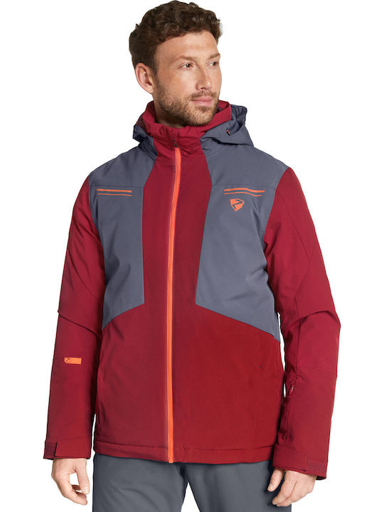 Ziener Tafar Men's Ski & Snowboard Jacket Red 234200_326
