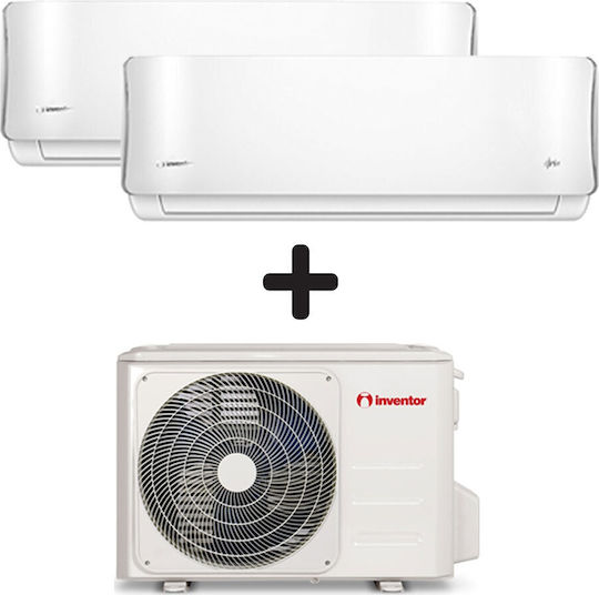 Inventor Aria Set 2 Unități Interioare (12000 btu / 9000 btu) și Unitate Exterioară (27000 btu)