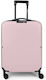 Bg Berlin Pegasus Cabin Travel Suitcase Hard Pink with 4 Wheels Height 55cm