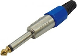 01.096.0023 Βύσμα 6.3mm Jack mono 10τμχ
