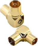 Oehlbach Coaxial Connector 2pcs