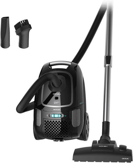 Cecotec 08577 Vacuum Cleaner 890W Bagged 4lt Black