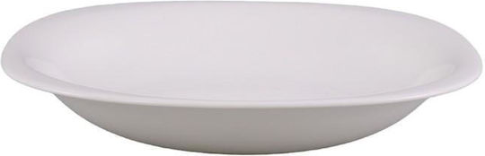 Eaton Dining Teller Suppe Glas Weiß 23cm 6Stück