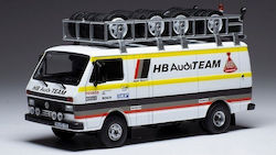 Ixo Models Volkswagen VW LT 45 LWB, HB Rally Assistance Figurină de Modelism Mașină la Scară 1:43